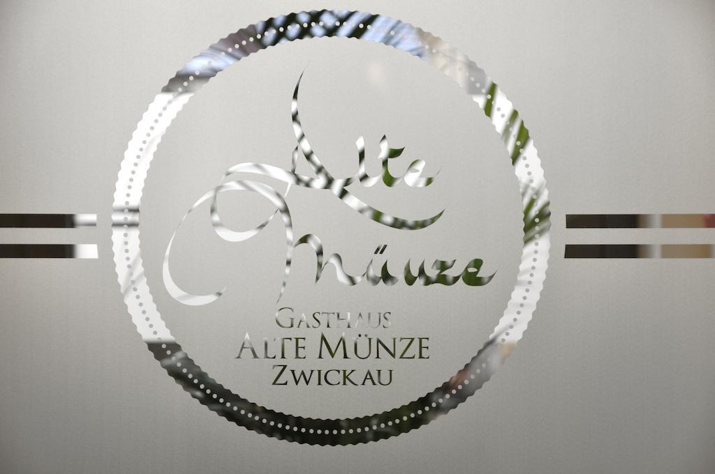 Gasthaus Alte Muenze Цвікау Екстер'єр фото